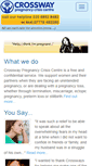 Mobile Screenshot of crosswaypregnancy.org.uk